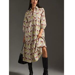 Maeve Bettina Horse Dress (Anthropologie)